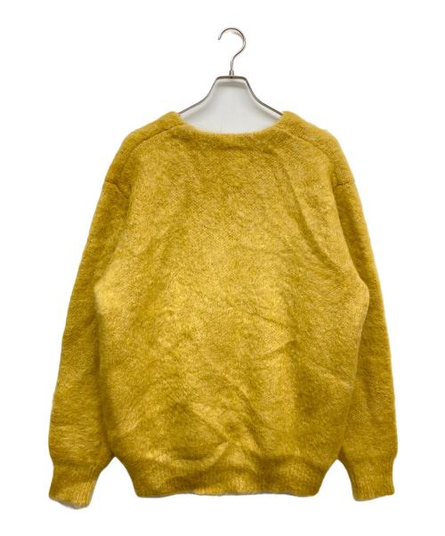 leno（リノ）LENO (リノ) MOHAIR CARDIGAN イエロー サイズ:2の古着・服飾アイテム