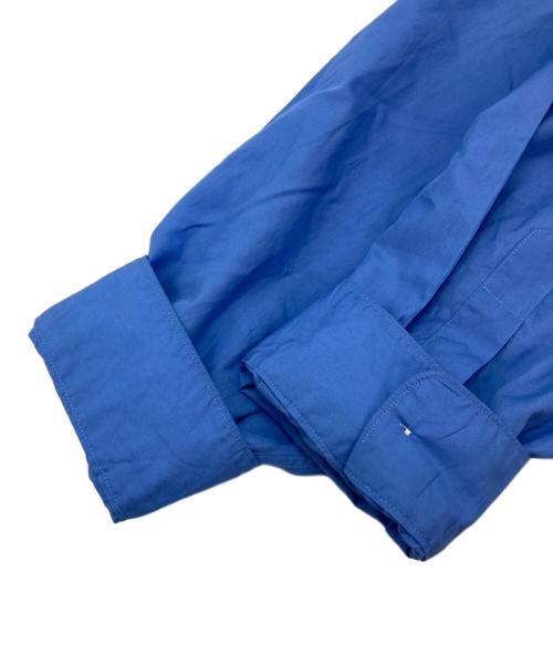 Graphpaper（グラフペーパー）Graphpaper (グラフペーパー) Broad L/S Oversized Regular Collar Shirt ブルー サイズ:1の古着・服飾アイテム