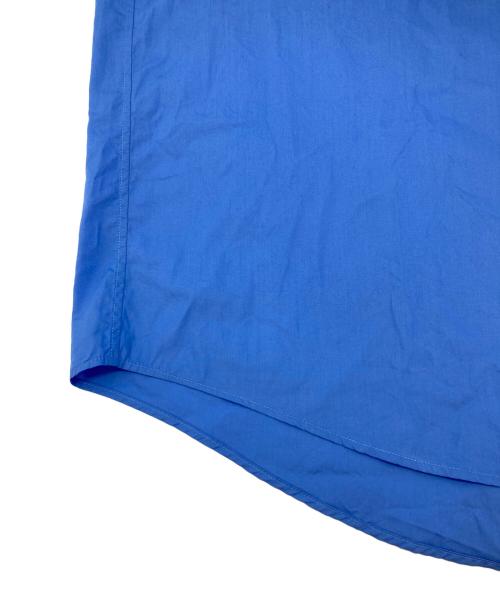 Graphpaper（グラフペーパー）Graphpaper (グラフペーパー) Broad L/S Oversized Regular Collar Shirt ブルー サイズ:1の古着・服飾アイテム