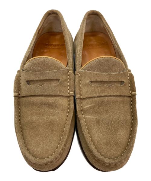 nonnative（ノンネイティブ）nonnative (ノンネイティブ) スウェードローファー ベージュ サイズ:記載無の古着・服飾アイテム
