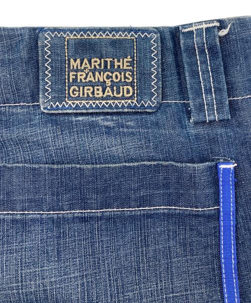 MARITHE+FRANCOIS GIRBAUD（マリテフランソワジルボー）MARITHE+FRANCOIS GIRBAUD (マリテフランソワジルボー) 90ｓ シャトルパンツ ブルー サイズ:W44の古着・服飾アイテム