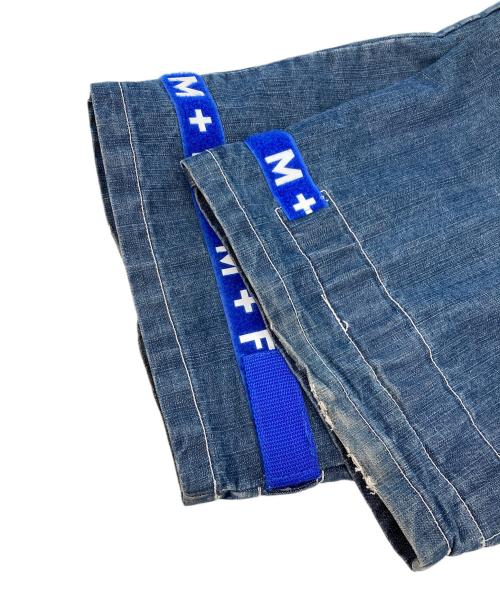 MARITHE+FRANCOIS GIRBAUD（マリテフランソワジルボー）MARITHE+FRANCOIS GIRBAUD (マリテフランソワジルボー) 90ｓ シャトルパンツ ブルー サイズ:W44の古着・服飾アイテム