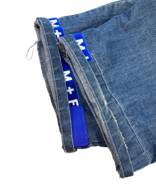 MARITHE+FRANCOIS GIRBAUD（マリテフランソワジルボー）MARITHE+FRANCOIS GIRBAUD (マリテフランソワジルボー) 90ｓ シャトルパンツ ブルー サイズ:W44の古着・服飾アイテム