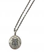 MARVEL×JAM HOME MADEマーベル×ジャムホームメイド）の古着「スパイダーマンモチーフネックレス」｜シルバー