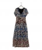 Desigualデシグアル）の古着「半袖ワンピース」｜ブルー