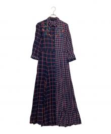 Desigual（デシグアル）の古着「シャツワンピース」｜ネイビー