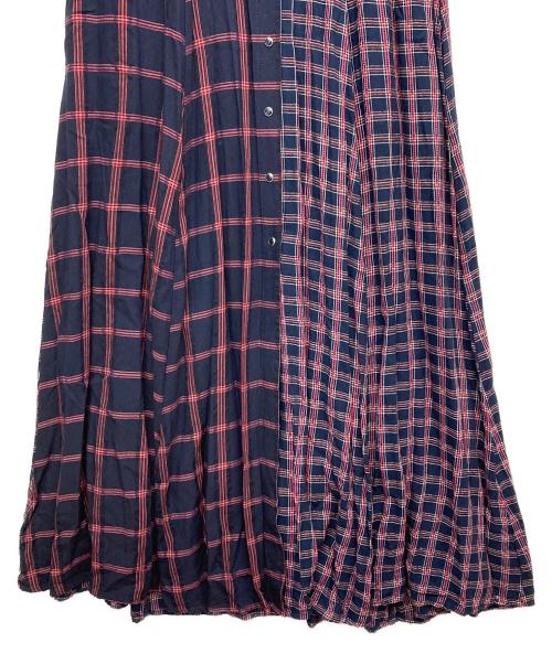 Desigual（デシグアル）Desigual (デシグアル) シャツワンピース ネイビー サイズ:Mの古着・服飾アイテム