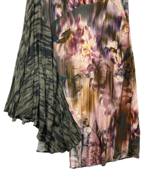 Desigual（デシグアル）Desigual (デシグアル) 半袖ワンピース ブラック サイズ:Lの古着・服飾アイテム