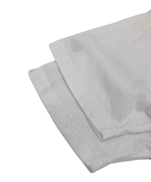 YOHJI YAMAMOTO（ヨウジヤマモト）YOHJI YAMAMOTO (ヨウジヤマモト) New Era (ニューエラ) NEW ERA TEE ホワイト サイズ:Sの古着・服飾アイテム