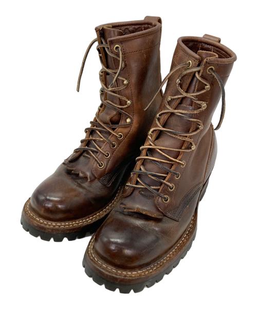 WHITE'S BOOTS（ホワイツブーツ）WHITE'S BOOTS (ホワイツブーツ) レザーブーツ ブラウン サイズ:8の古着・服飾アイテム