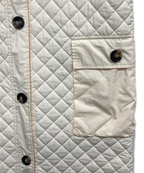 Sea Room lynn（シールームリン）Sea Room Lynn (シールームリン) キルティングロングベスト ホワイト サイズ:Fの古着・服飾アイテム