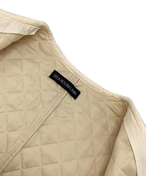 Sea Room lynn（シールームリン）Sea Room Lynn (シールームリン) キルティングロングベスト ホワイト サイズ:Fの古着・服飾アイテム