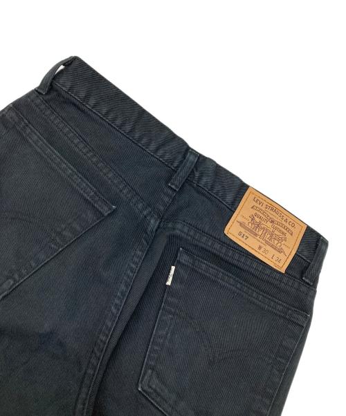 LEVI'S（リーバイス）LEVI'S (リーバイス) 517デニムパンツ ブラック サイズ:W30の古着・服飾アイテム
