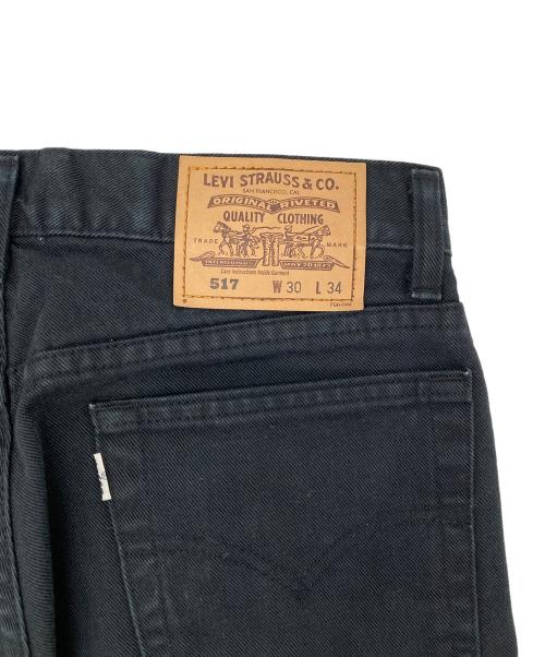 LEVI'S（リーバイス）LEVI'S (リーバイス) 517デニムパンツ ブラック サイズ:W30の古着・服飾アイテム