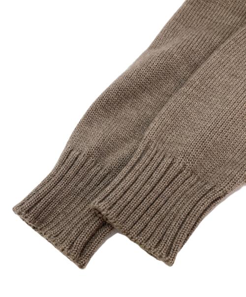 Zanone（ザノーネ）Zanone (ザノーネ) WOOL CARDIGAN ブラウン サイズ:46の古着・服飾アイテム