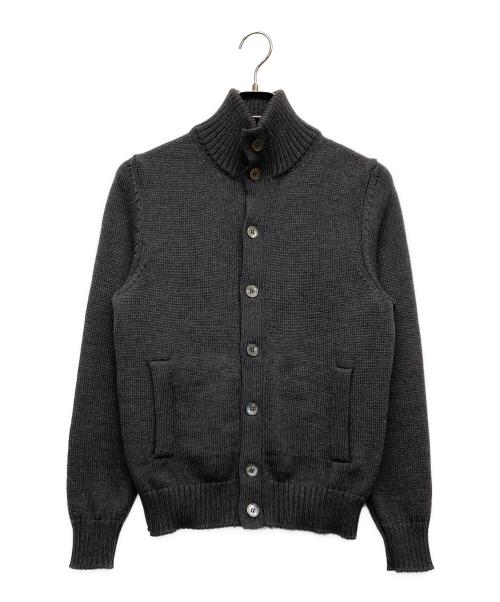Zanone（ザノーネ）Zanone (ザノーネ) ウールカーディガン グレー サイズ:46の古着・服飾アイテム