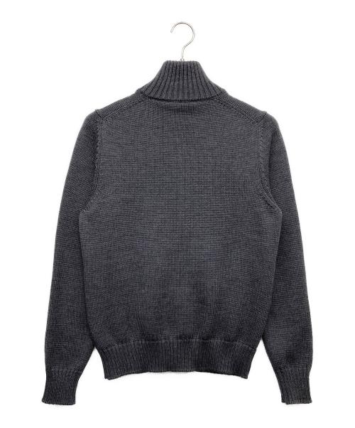 Zanone（ザノーネ）Zanone (ザノーネ) ウールカーディガン グレー サイズ:46の古着・服飾アイテム