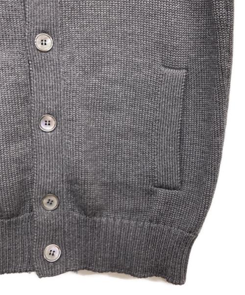 Zanone（ザノーネ）Zanone (ザノーネ) ウールカーディガン グレー サイズ:46の古着・服飾アイテム