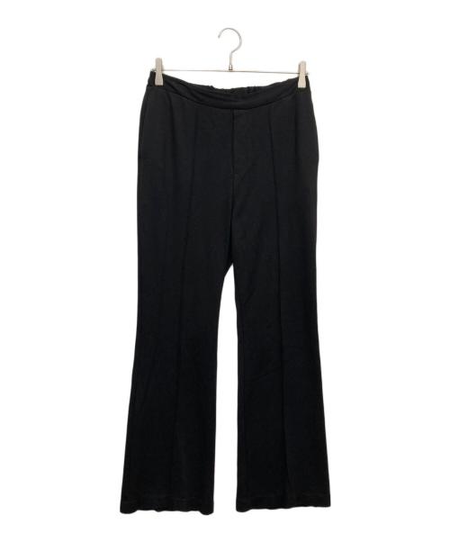 INDIVI（インディヴィ）INDIVI (インディヴィ) ウエストゴムタックテーパードパンツ ブラック サイズ:Lの古着・服飾アイテム