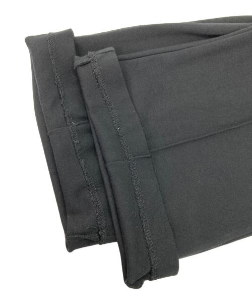 INDIVI（インディヴィ）INDIVI (インディヴィ) ウエストゴムタックテーパードパンツ ブラック サイズ:Lの古着・服飾アイテム