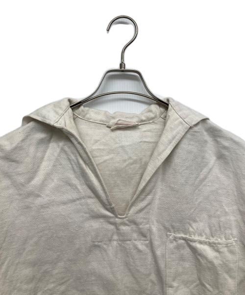VINTAGE MILITARY（ヴィンテージ ミリタリー）VINTAGE MILITARY (ヴィンテージ ミリタリー) セーラーシャツ ホワイト サイズ:記載無しの古着・服飾アイテム