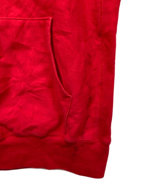 Champion（チャンピオン）Champion (チャンピオン) リバースウィーブパーカー レッド サイズ:Lの古着・服飾アイテム