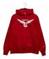 Champion（チャンピオン）の古着「リバースウィーブパーカー」｜レッド