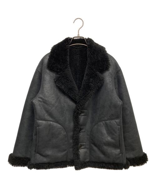 MACPHEE（マカフィー）MACPHEE (マカフィー) エコムートン リバーシブルジャケット ブラック サイズ:36の古着・服飾アイテム