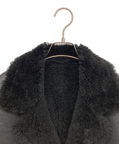 MACPHEE（マカフィー）MACPHEE (マカフィー) エコムートン リバーシブルジャケット ブラック サイズ:36の古着・服飾アイテム