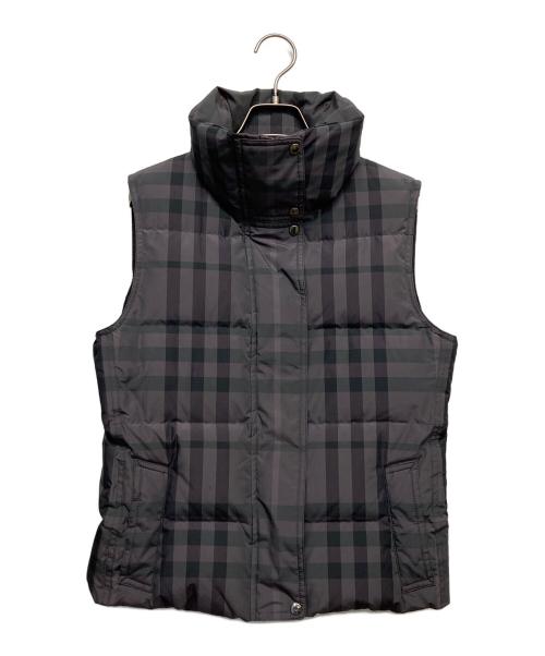 BURBERRY LONDON（バーバリーロンドン）BURBERRY LONDON (バーバリーロンドン) ダウンベスト パープル サイズ:40の古着・服飾アイテム