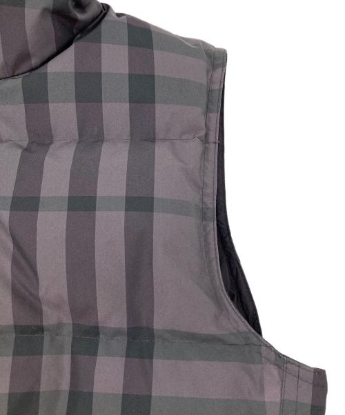 BURBERRY LONDON（バーバリーロンドン）BURBERRY LONDON (バーバリーロンドン) ダウンベスト パープル サイズ:40の古着・服飾アイテム