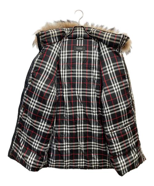 BURBERRY BLACK LABEL（バーバリーブラックレーベル）BURBERRY BLACK LABEL (バーバリーブラックレーベル) ダウンジャケット ブラック サイズ:LLの古着・服飾アイテム