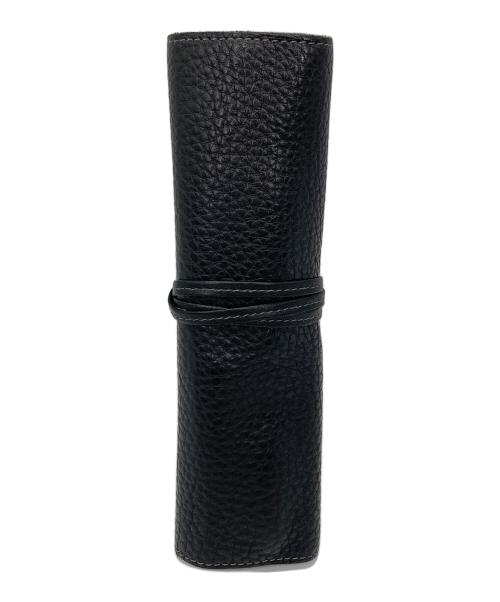 土屋鞄（ツチヤカバン）土屋鞄 (ツチヤカバン) ロールペンケース ブラックの古着・服飾アイテム