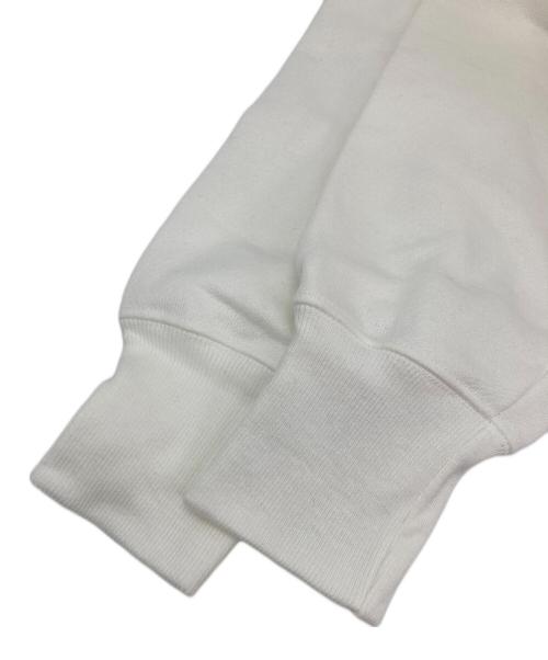 Champion（チャンピオン）Champion (チャンピオン) MoMA (モマ) ロゴパーカー ホワイト サイズ:SMALLの古着・服飾アイテム