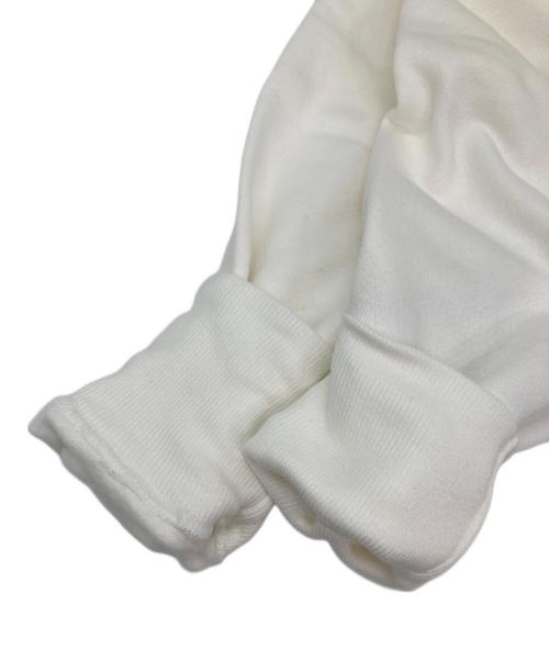 Champion（チャンピオン）Champion (チャンピオン) MoMA (モマ) ロゴパーカー ホワイト サイズ:SMALLの古着・服飾アイテム