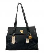 GIANNI VERSACEジャンニ・ヴェルサーチ）の古着「トートバッグ」｜ブラック