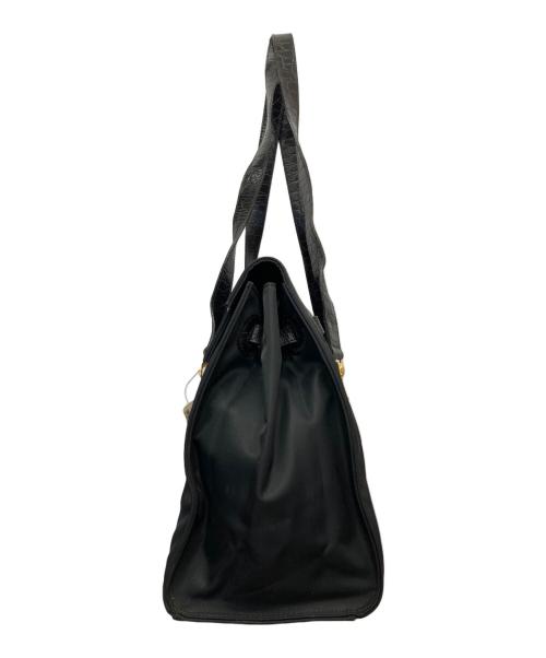 GIANNI VERSACE（ジャンニ・ヴェルサーチ）GIANNI VERSACE (ジャンニ・ヴェルサーチ) トートバッグ ブラックの古着・服飾アイテム