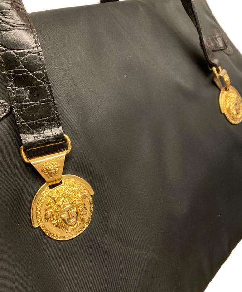 GIANNI VERSACE（ジャンニ・ヴェルサーチ）GIANNI VERSACE (ジャンニ・ヴェルサーチ) トートバッグ ブラックの古着・服飾アイテム