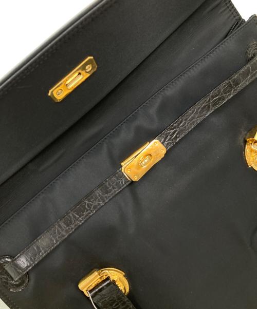 GIANNI VERSACE（ジャンニ・ヴェルサーチ）GIANNI VERSACE (ジャンニ・ヴェルサーチ) トートバッグ ブラックの古着・服飾アイテム