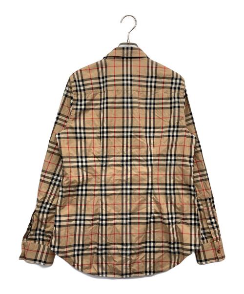 BURBERRY（バーバリー）BURBERRY (バーバリー) ノヴァチェックシャツ ブラウン サイズ:42の古着・服飾アイテム