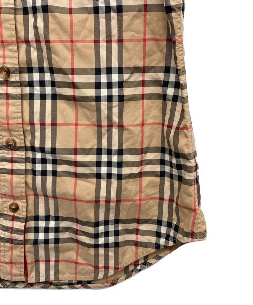 BURBERRY（バーバリー）BURBERRY (バーバリー) ノヴァチェックシャツ ブラウン サイズ:42の古着・服飾アイテム