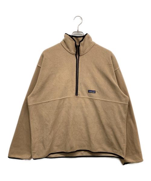 Patagonia（パタゴニア）Patagonia (パタゴニア) シンチラハーフジップフリースプルオーバー ブラウン サイズ:Lの古着・服飾アイテム