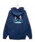 X-LARGE (エクストララージ) GRAFFITI PULLOVER HOODED SWEAT ネイビー サイズ:XL：5000円