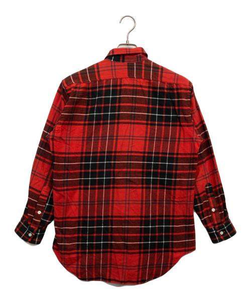 POLO RALPH LAUREN（ポロ・ラルフローレン）POLO RALPH LAUREN (ポロ・ラルフローレン) ネルシャツ レッド サイズ:Ｌの古着・服飾アイテム