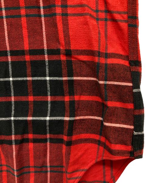 POLO RALPH LAUREN（ポロ・ラルフローレン）POLO RALPH LAUREN (ポロ・ラルフローレン) ネルシャツ レッド サイズ:Ｌの古着・服飾アイテム