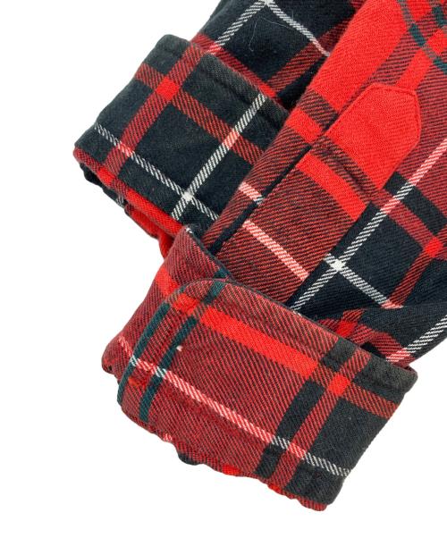 POLO RALPH LAUREN（ポロ・ラルフローレン）POLO RALPH LAUREN (ポロ・ラルフローレン) ネルシャツ レッド サイズ:Ｌの古着・服飾アイテム