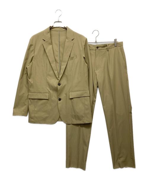 nano・universe（ナノ・ユニバース）nano・universe (ナノ・ユニバース) ツイルストレッチセットアップ ベージュ サイズ:XLの古着・服飾アイテム