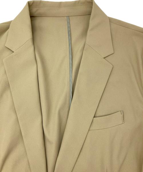 nano・universe（ナノ・ユニバース）nano・universe (ナノ・ユニバース) ツイルストレッチセットアップ ベージュ サイズ:XLの古着・服飾アイテム