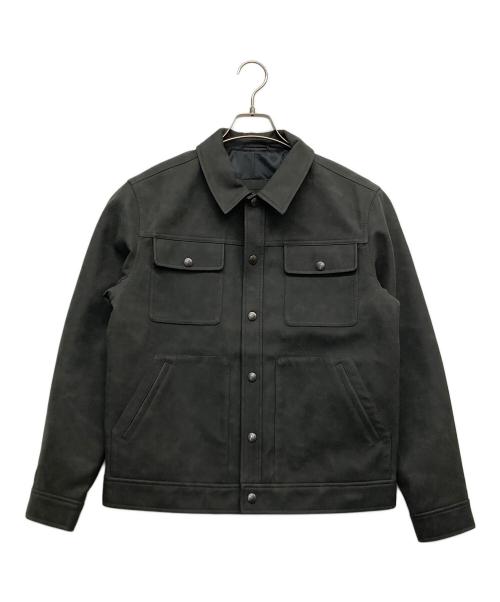 BANANA REPUBLIC（バナナリパブリック）BANANA REPUBLIC (バナナリパブリック) エコレザージャケット グレー サイズ:Mの古着・服飾アイテム