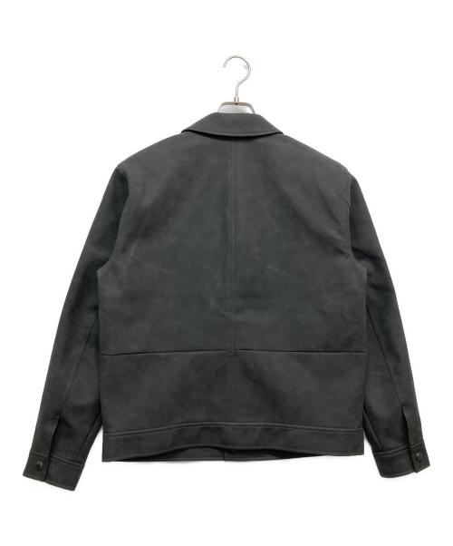 BANANA REPUBLIC（バナナリパブリック）BANANA REPUBLIC (バナナリパブリック) エコレザージャケット グレー サイズ:Mの古着・服飾アイテム